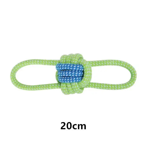 Interactive Cotton Rope Dog Toys For All Sizes Durable Chew Toy Dental Health Puppy Toy