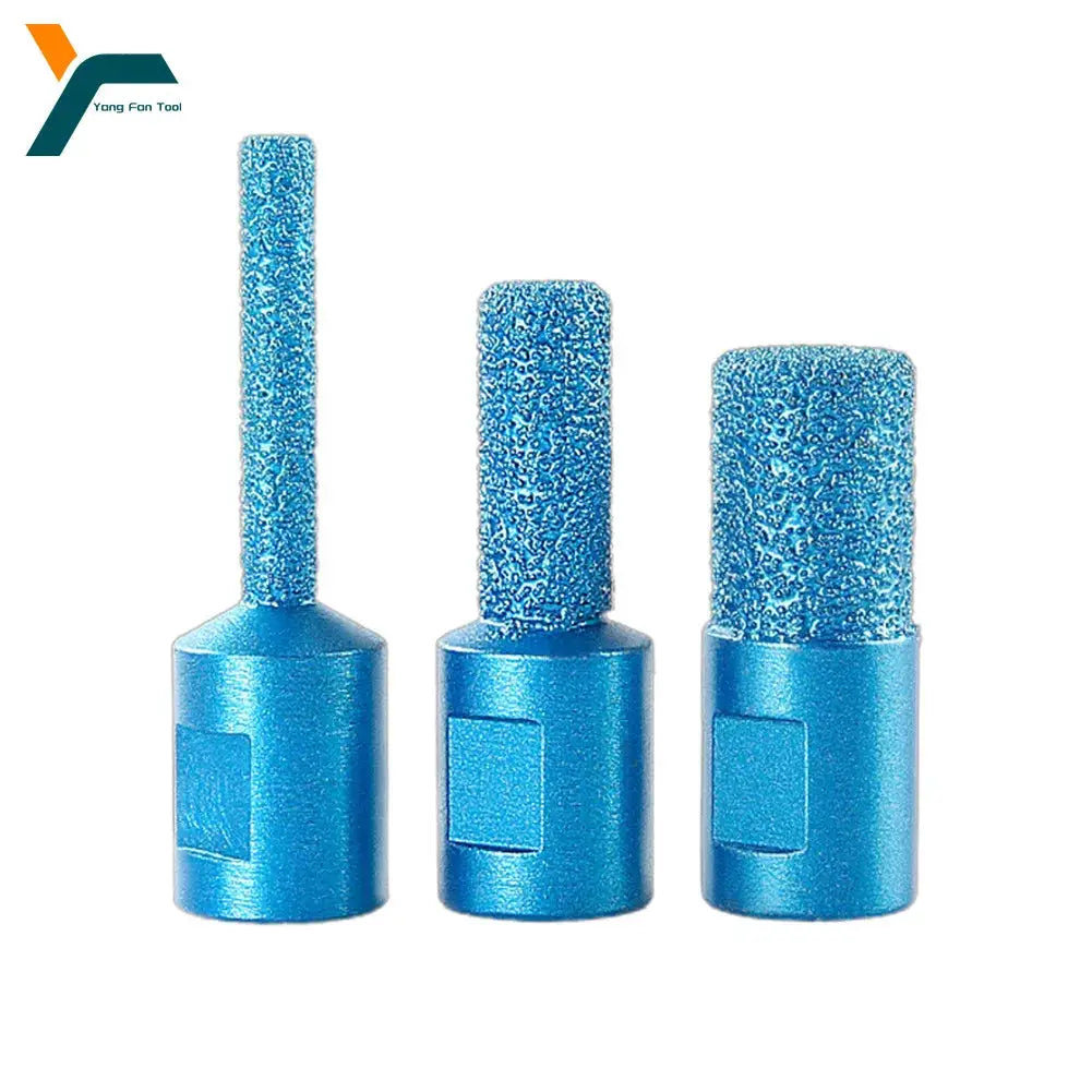 M10 Vacuum Brazed Diamond Milling Cutter Ceramic Tile Marble Stone Slotting Beveling Angle Grinder 6 10 15mm