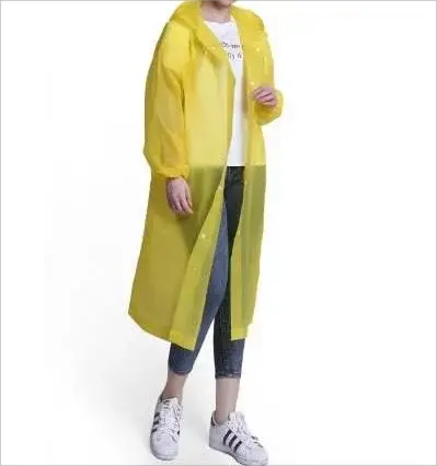 Adult Non Disposable Thickened Waterproof Universal One Piece Raincoat For Outdoor Travel And Climbing Rain Gear