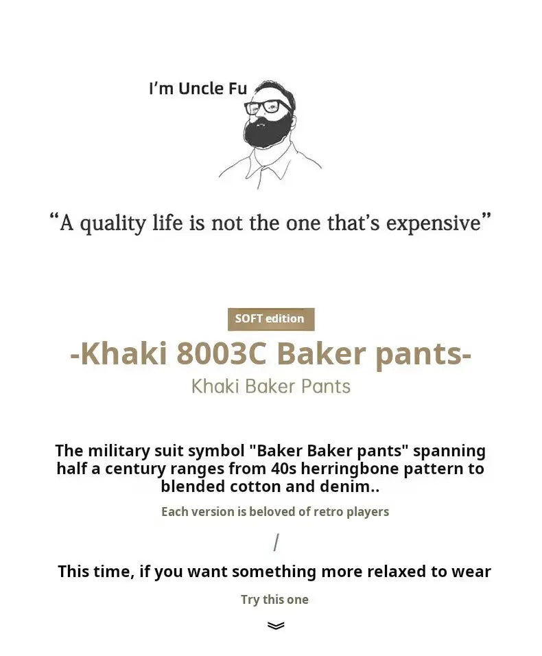 Maden men's khaki linen-blend chinos with elastic waist by Simples Market