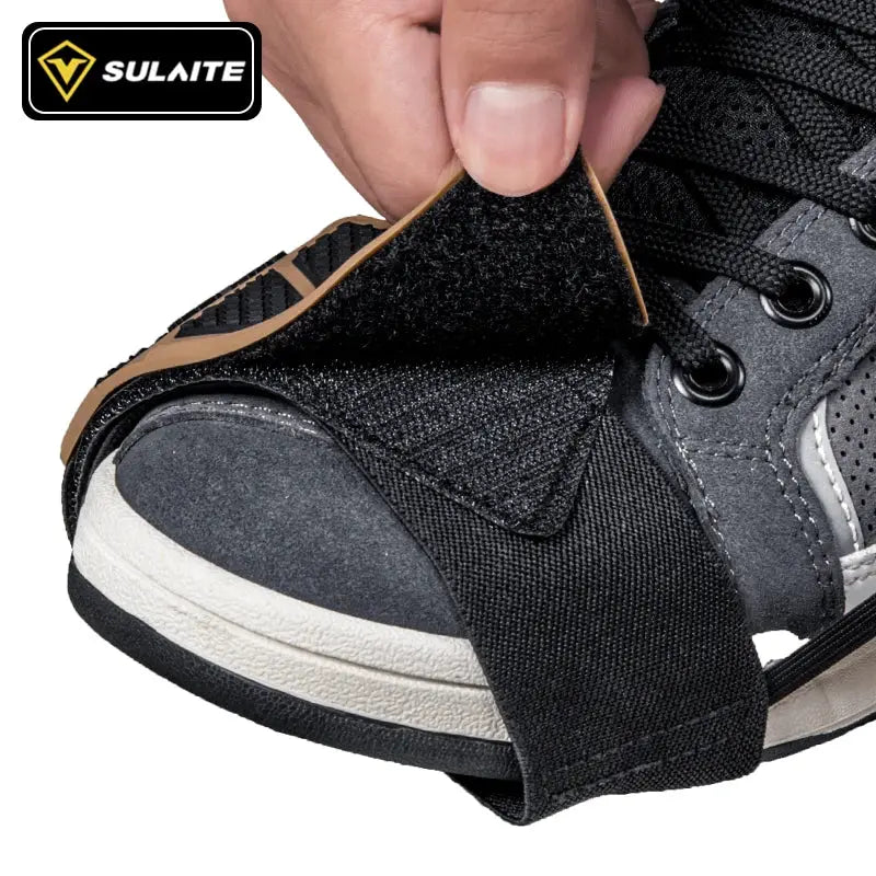 SULAITE Motorcycle Shift Pad Gear Shoe Cover Boot Protector Durable Lightweight Adjustable Riding Accessory