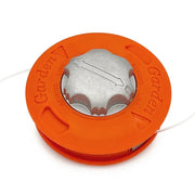 M10x1.25 Thread Automatic Line Feed Grass Trimmer Head For Gasoline Brush Cutter Durable Aluminum Copper Alloy PA6