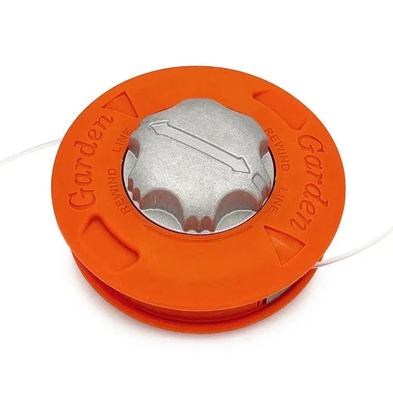 M10x1.25 Thread Automatic Line Feed Grass Trimmer Head For Gasoline Brush Cutter Durable Aluminum Copper Alloy PA6