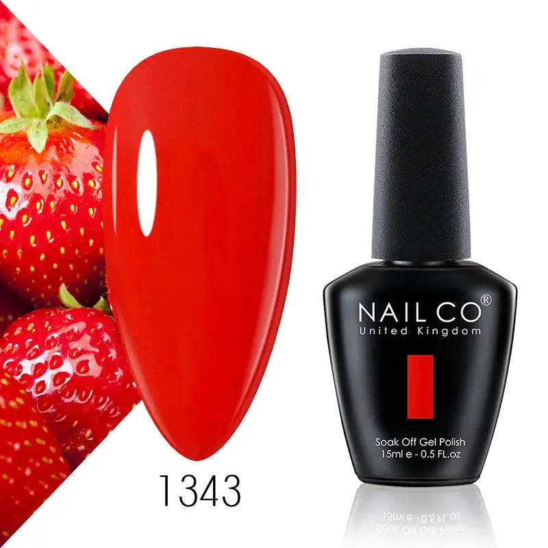 Nailco 131 Colors Gel Nail Polish LED Gel 15ml Vibrant Long Lasting Hybrid Varnish For Manicure