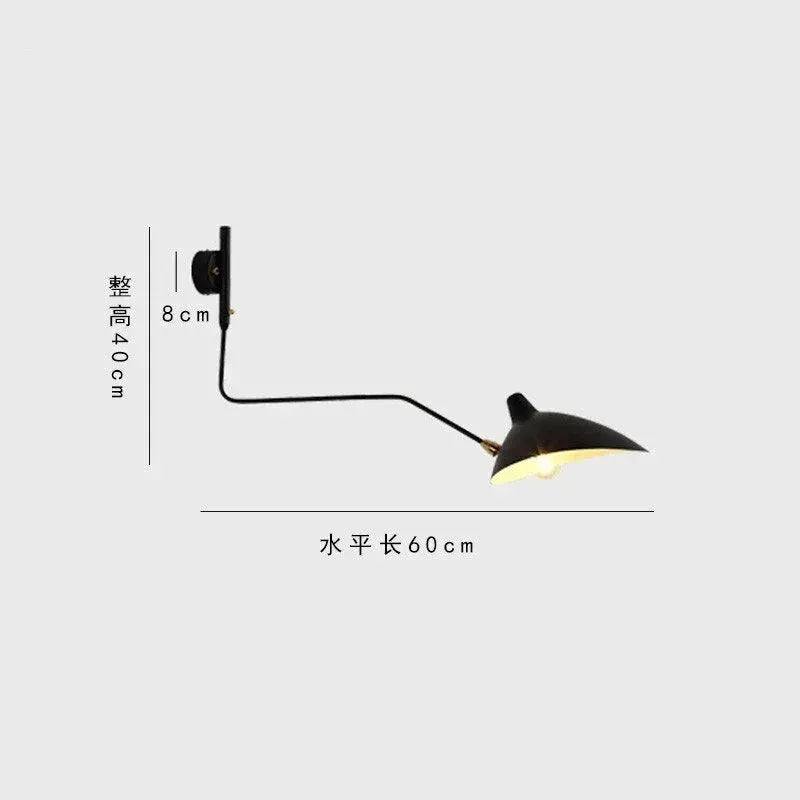 Pendant light by Simples Market, black metal LED ceiling lamp with 60 cm reach