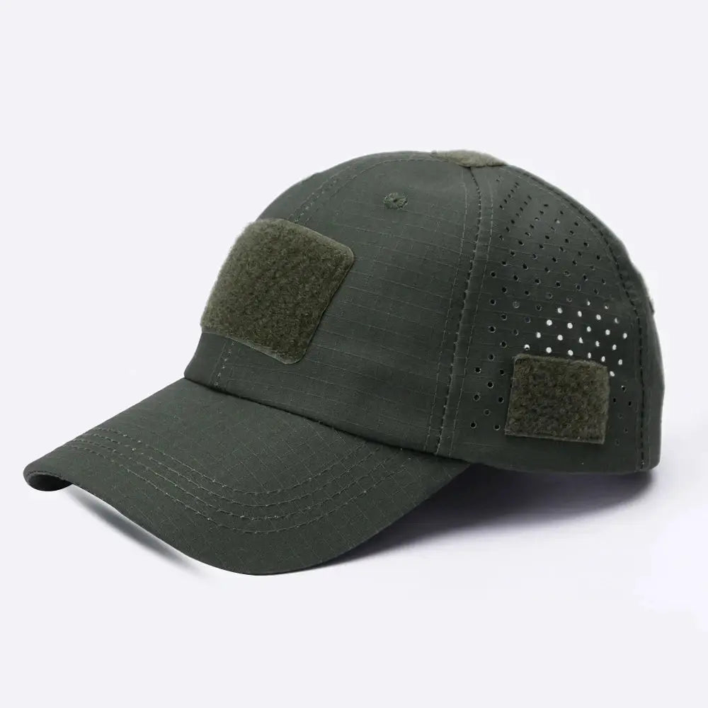 Mens Camouflage Baseball Cap Breathable Sun Protection Hat For Outdoor Sports Hunting Hiking Camping Beach Fishing