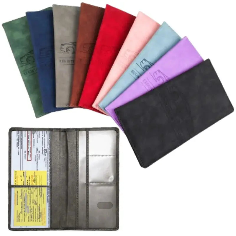 Men's Card Holder by Simples Market in assorted colors with multiple card slots