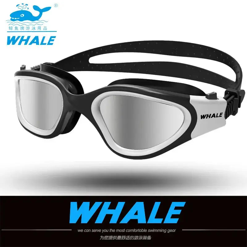 Professional Anti Fog UV Protection Swimming Goggles For Men And Women Waterproof Adjustable Silicone Swim Glasses
