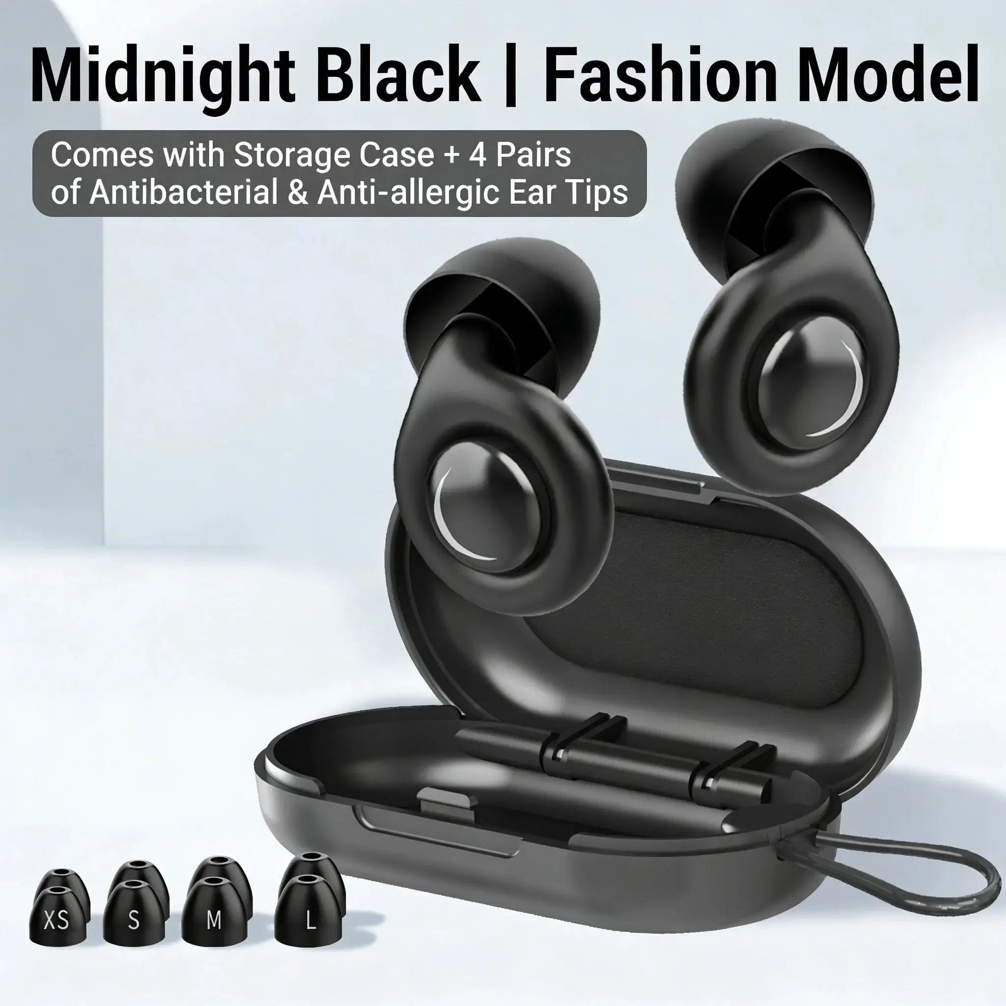QuietGuard Reusable Silicone Ear Plugs With Noise Cancelling Hearing Protection For Sleep Travel And Work