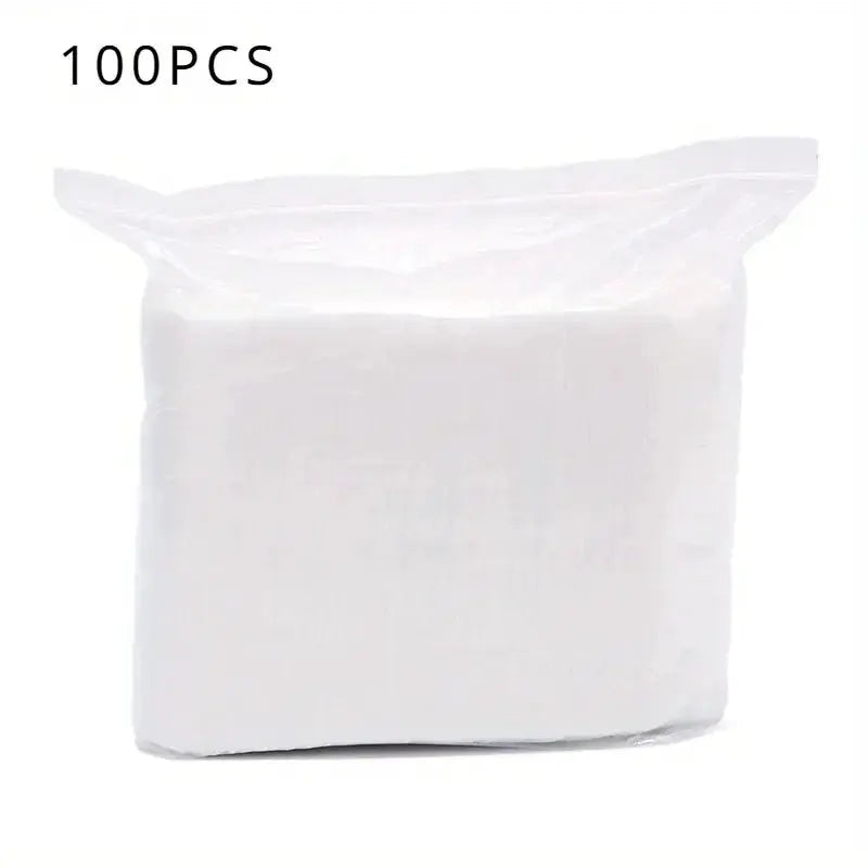 Dust removal disposable mop pads, white electrostatic cloth, 100pcs Simples Market