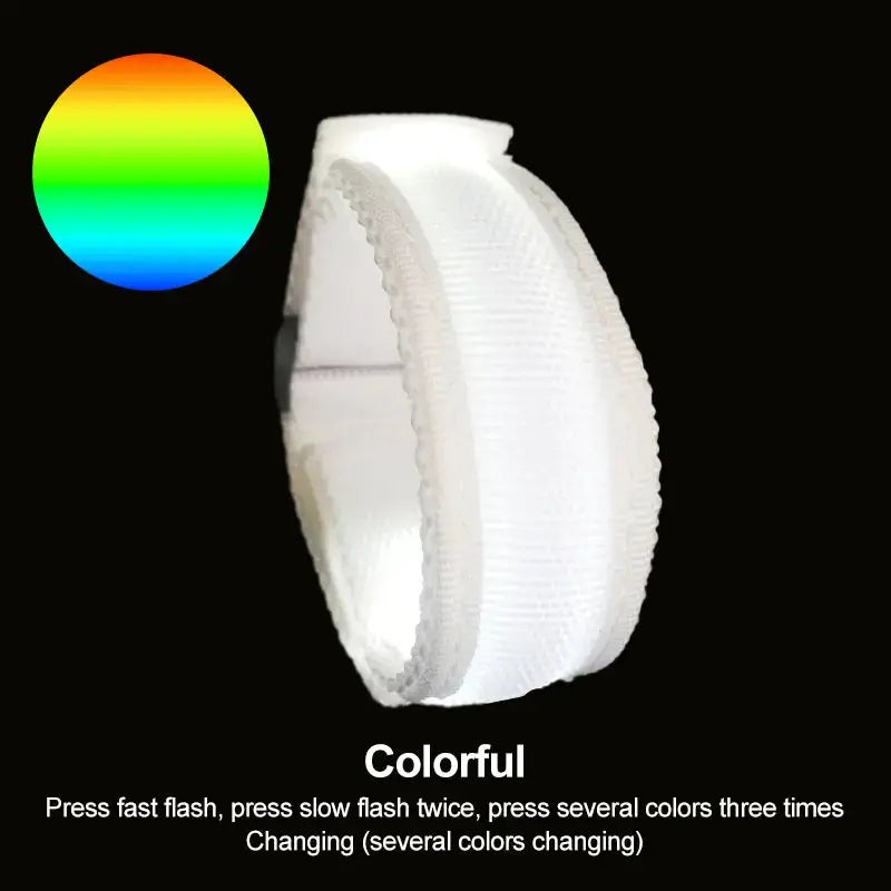 YOMDID LED Luminous Bracelet For Concerts And Parties Wrist Strap