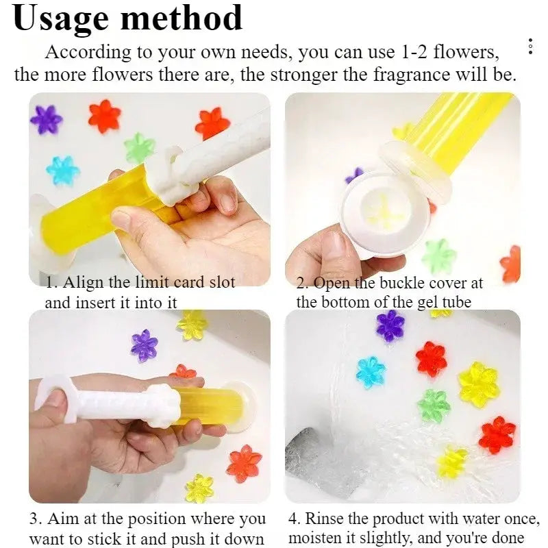 Toilet Cleaner Gel Stick Aromatherapy Solid Tablet Air Freshener For Long Lasting Fragrance And Deodorization