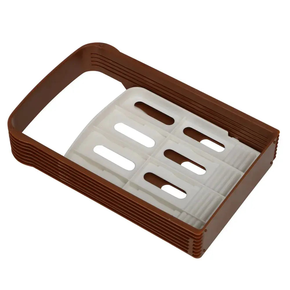 Niceyard Toast Bread Slicer Stand Plastic Foldable Loaf Cutter Rack Cutting Guide Slicing Tool Bakeware