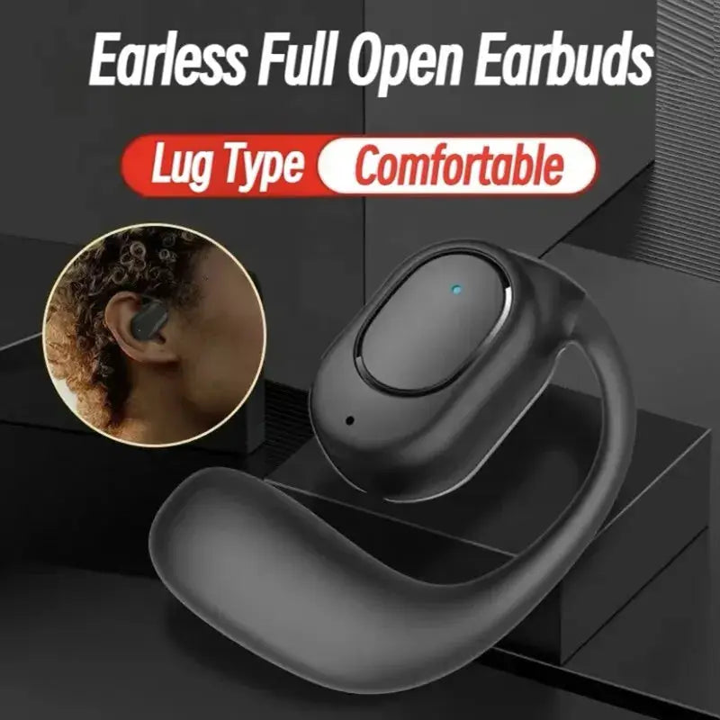 KY2 Wireless Bluetooth Earphones Air Conduction Ear Hook Sports Headset With Noise Cancellation High Fidelity Audio