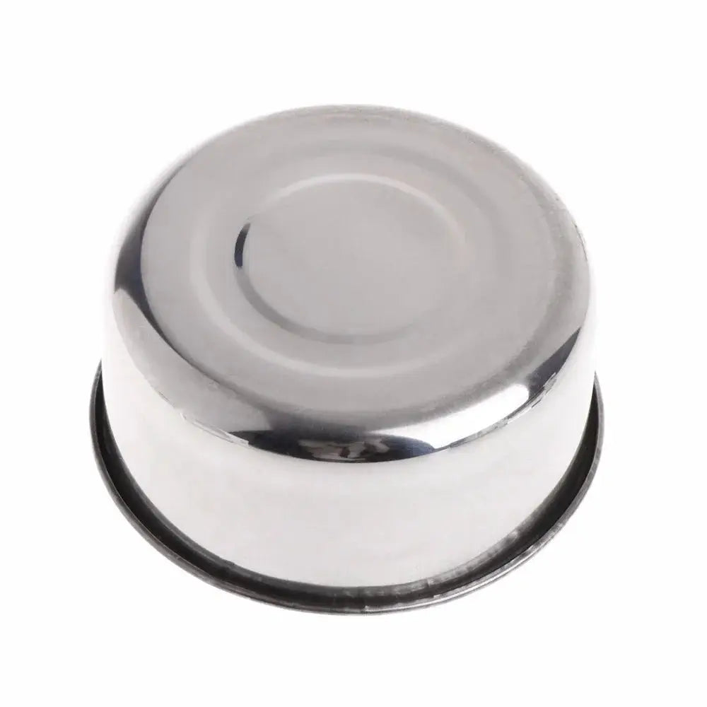 Parrot feeding cup in stainless steel with clamp holder, Simples Market.