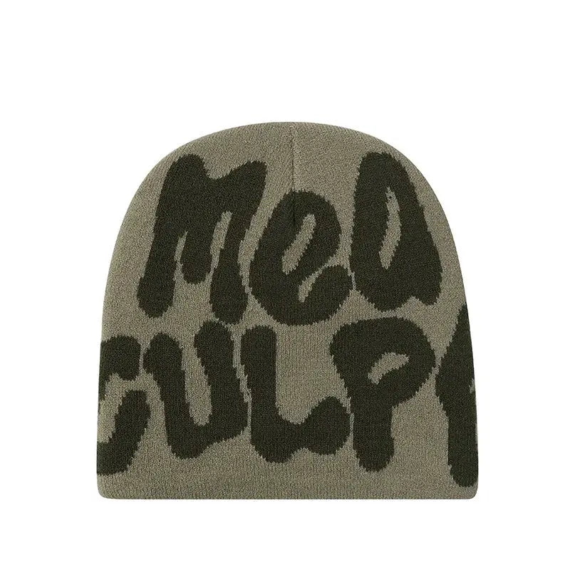UrbanPulse Hip Hop Knit Beanie Hat Unisex Breathable Acrylic Knit Warm Winter Outdoor Cap for Sports and Casual Wear