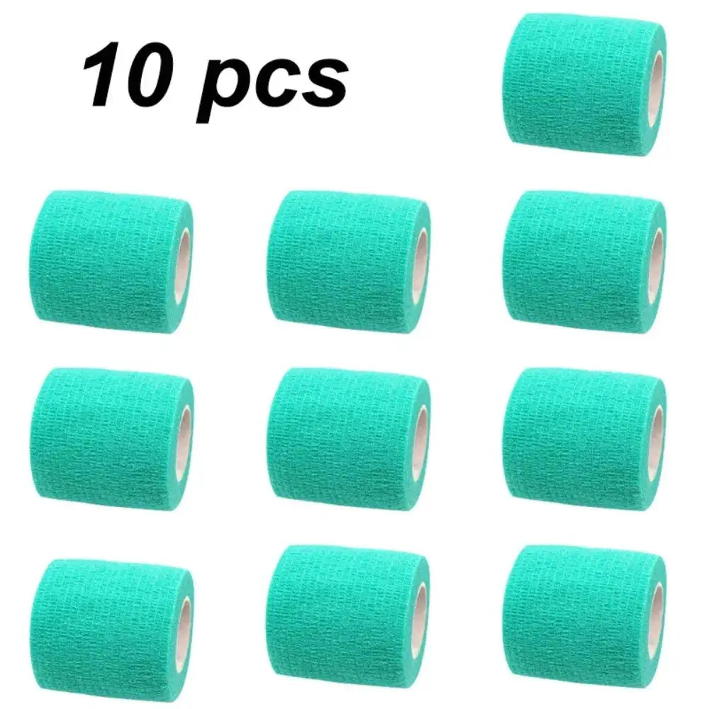 Colorful Self Adhesive Elastic Bandage Wrap Elastoplast for Knee Finger Ankle Palm Sports Injury Aid Kit Pet Tool