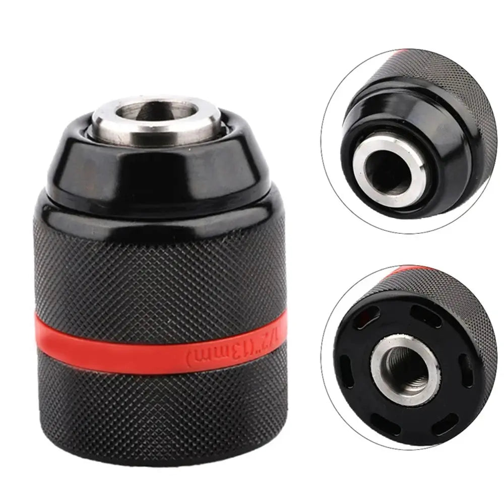 JENTORIX Keyless Drill Chuck 2mm To 13mm With 3 Jaw Self Lock Ratchet And One Half Twenty UNF Thread For Drill Bits