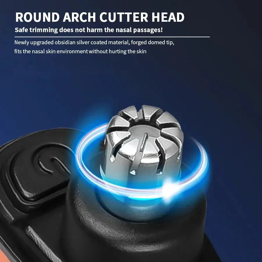 GroomMaster 2 In 1 Electric Ear And Nose Trimmer For Men Portable Painless Grooming 2024