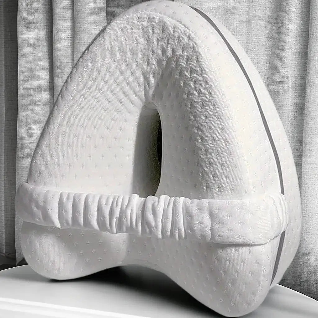 Memory Foam Leg Knee Support Pillow For Side Sleepers Orthopedic Sciatica Relief Back Hip Bed Sofa