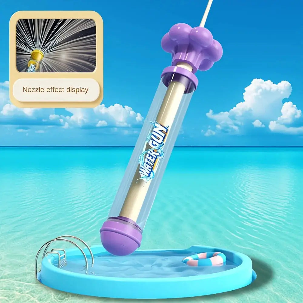 Pusher Type Fun Fireworks Water Jet Spray Toy For Kids 8 And Up ABS Plastic Water Sprayer Outdoor Play
