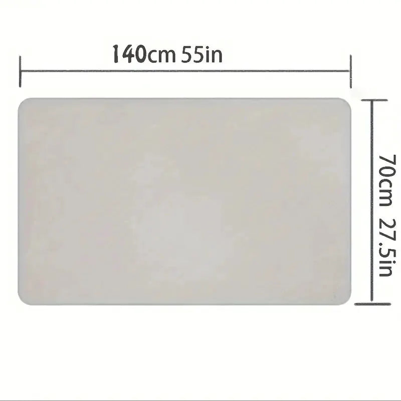 Large grey bath towel by Simples Market, 70x140 cm (27.5x55 in)