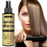 Hair Heat Protection Spray With Long Lasting Shield Up To 450 Degrees Fahrenheit For Moisturized Soft And Smooth Hair