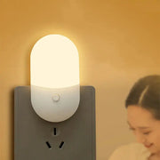 Led Mini Night Light Plug In Eye Protection LED Lamp For Bedside Baby Feeding Living Room Hallway