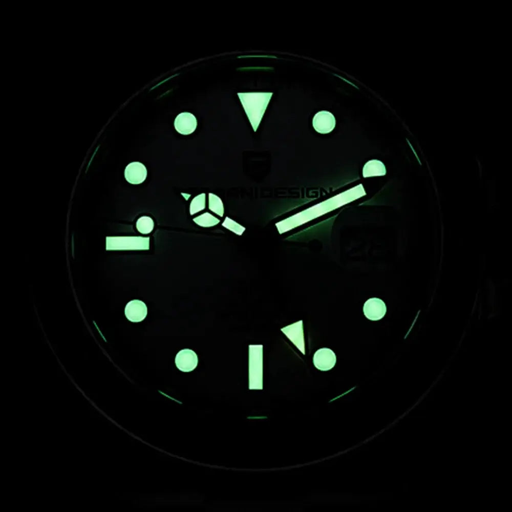 Pagani Design PD1682 GMT Diver Watch 42mm Sapphire Crystal Automatic Mechanical 100m Water Resistant