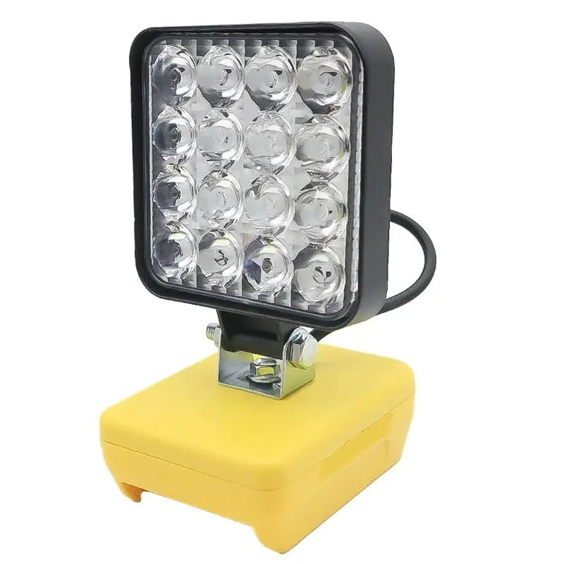 LED Flashlight Compatible With Makita DeWalt Milwaukee Bosch Ryobi Lithium Battery Packs Working Light For Camping