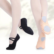 Canvas Ballet Shoes For Women Girls Children And Adults Split Sole Dance Slippers For Ballet Gymnastics Yoga Training