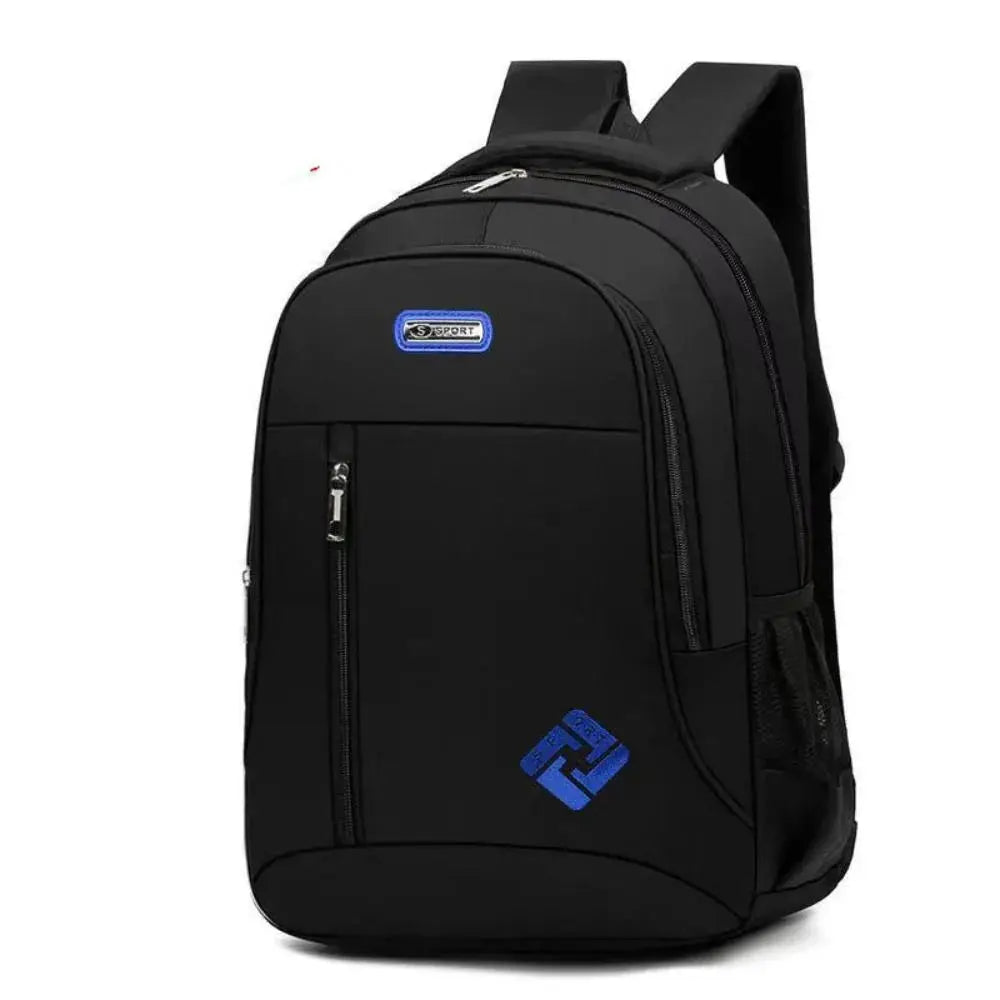 Backpack for men, Simples Market black multifunctional business notebook bag with waterproof fabric