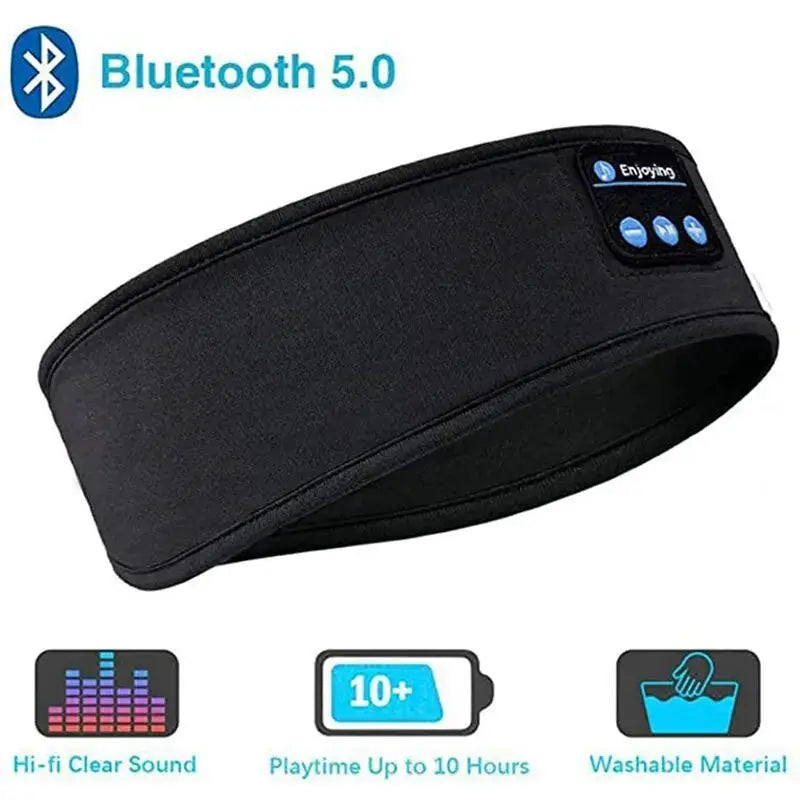 Bluetooth Earphones Sleeping Headband Wireless Headphones With Active Noise Cancellation For Sleep And Sports
