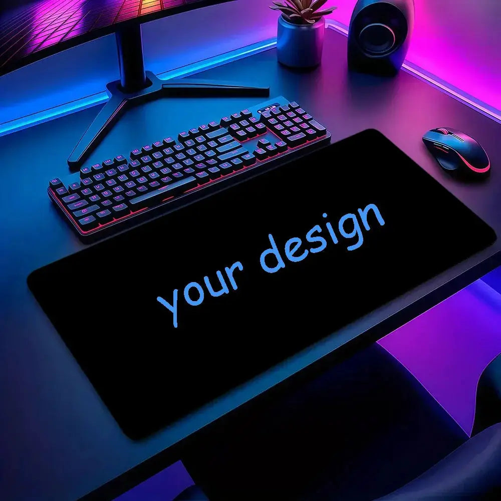 Personalized Custom Mouse Pad Large Non Slip Rubber Desk Pad For Computers PC And Laptop
