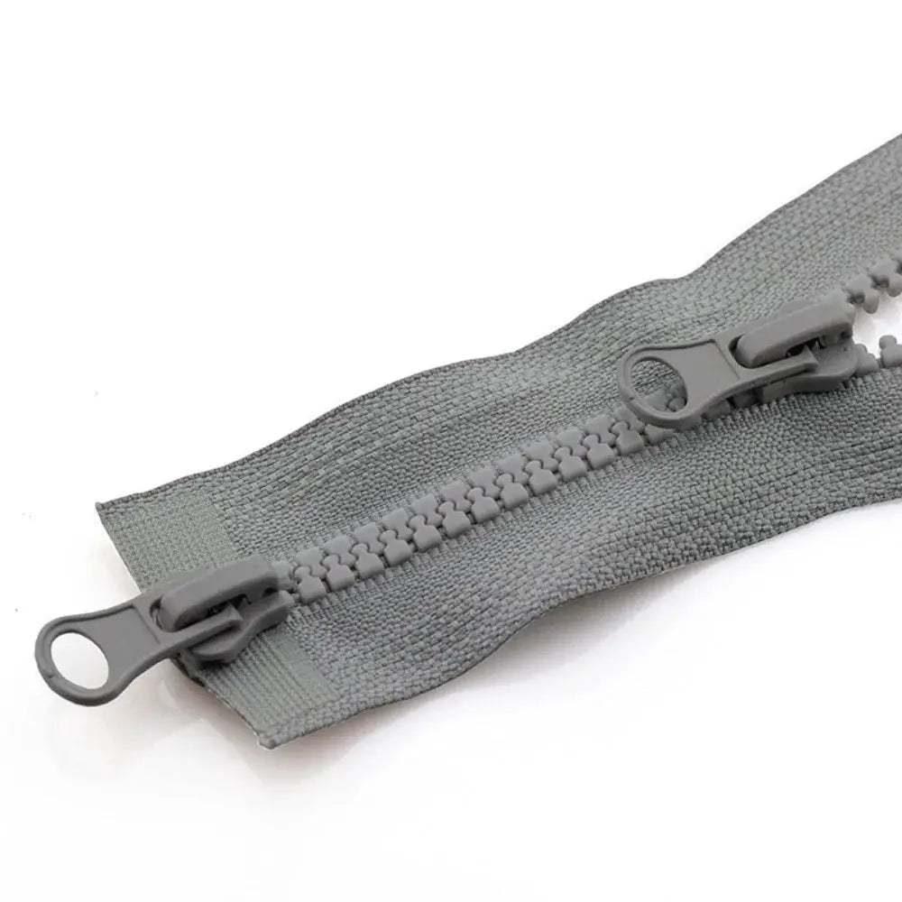 90cm Size 5 Resin Zipper Double Slider Two Way Open End For Jackets Durable High Quality Long Zips