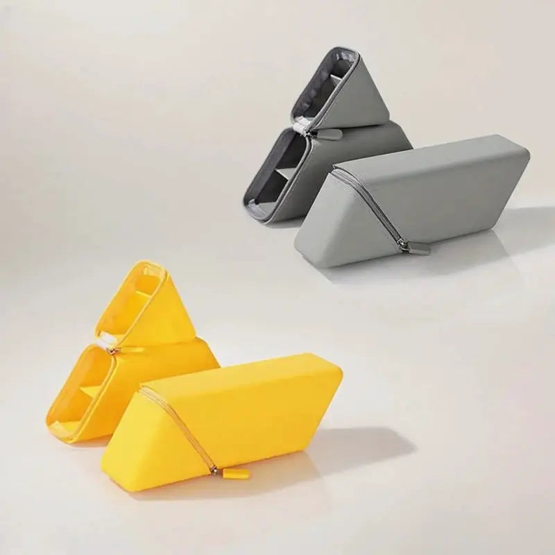 NovaFlex Stylish Silicone Pen Holder Foldable Desktop Organizer For Office And Study Space Saving Desk Accessory