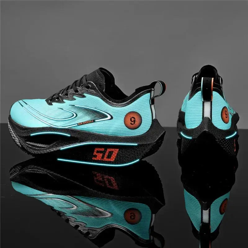 Unisex 2025 Full Carbon Plate Running Shoes For Marathon Racing Lightweight Breathable Bounce Cushion Sports Sneakers