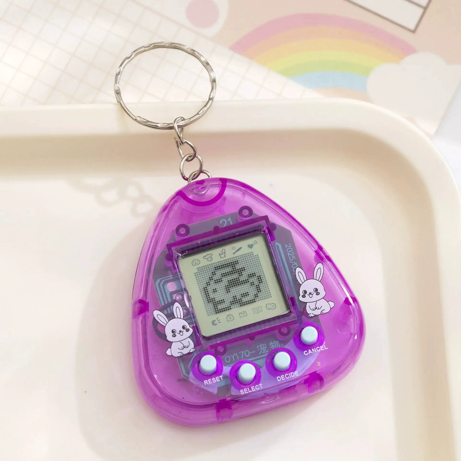 Transparent Electronic Pet 168 In One Nostalgic Pixel Pets Digital Cyber Toy For Kids And Adults