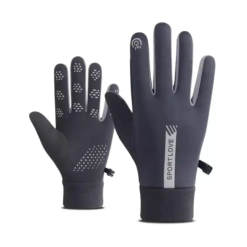 TrailGuard Womens Autumn Winter Waterproof Anti Slip Outdoor Gloves For Cycling And Hiking