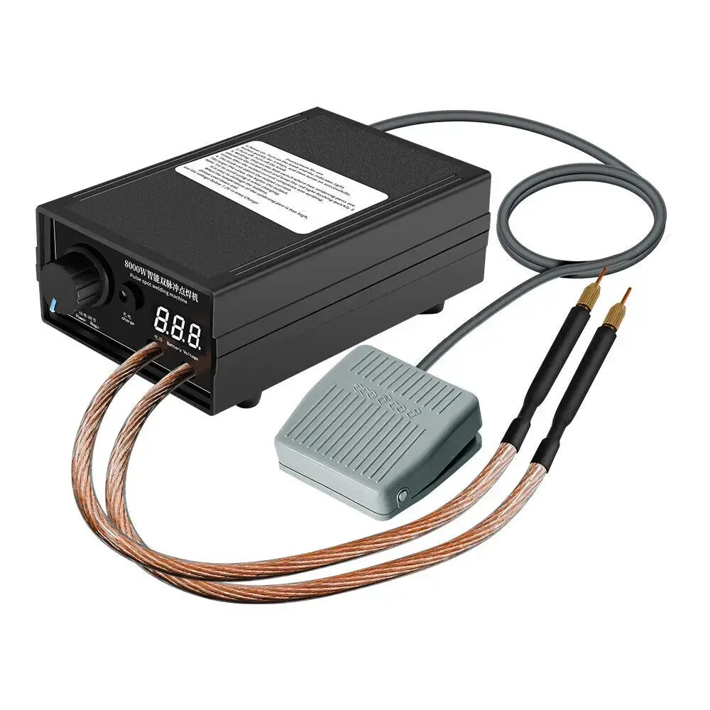 8000W Mini Spot Welder Kit For DIY Battery Pack 18650 Welding Portable Pen Machine For 0 15mm Nickel Strip