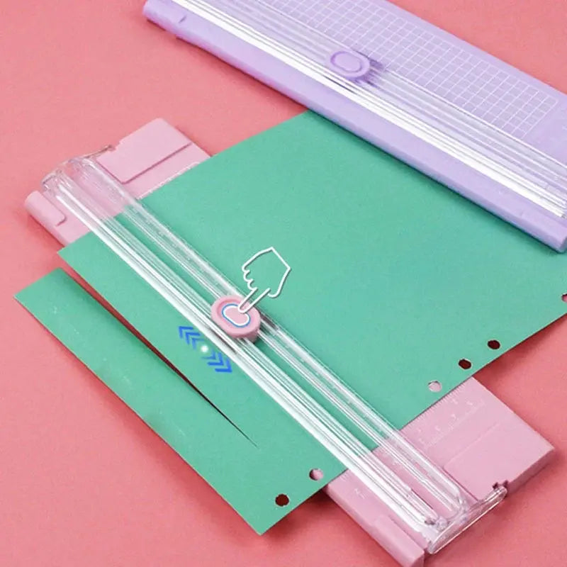 A4 Mini Paper Trimmer Paper Cutter for Craft Paper Cards Photos Laminated Sheets Scrapbook Home Crafts