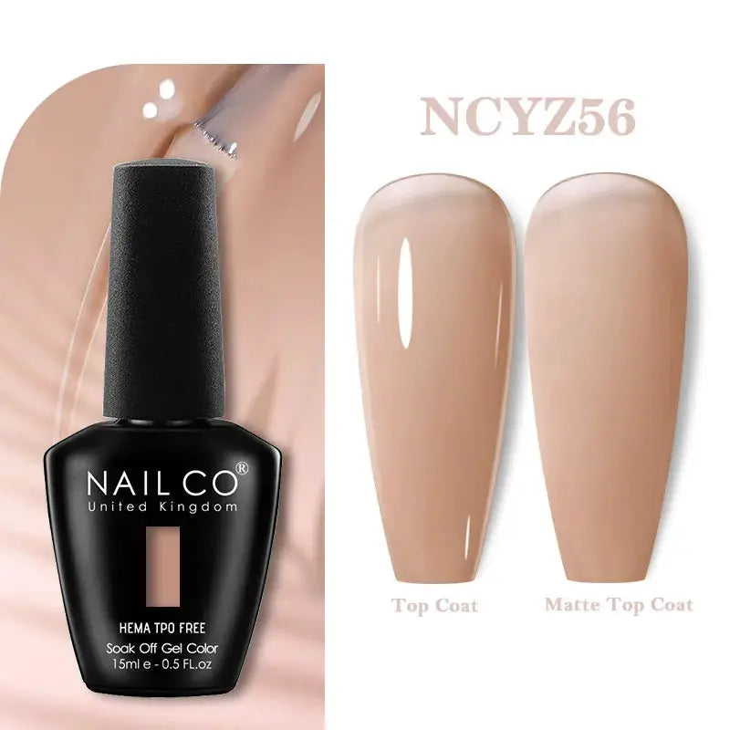 NAILCO 283 Colors Gel Nail Polish Kit Ultra Long Lasting UV Gel Varnish With 30 Day Shine
