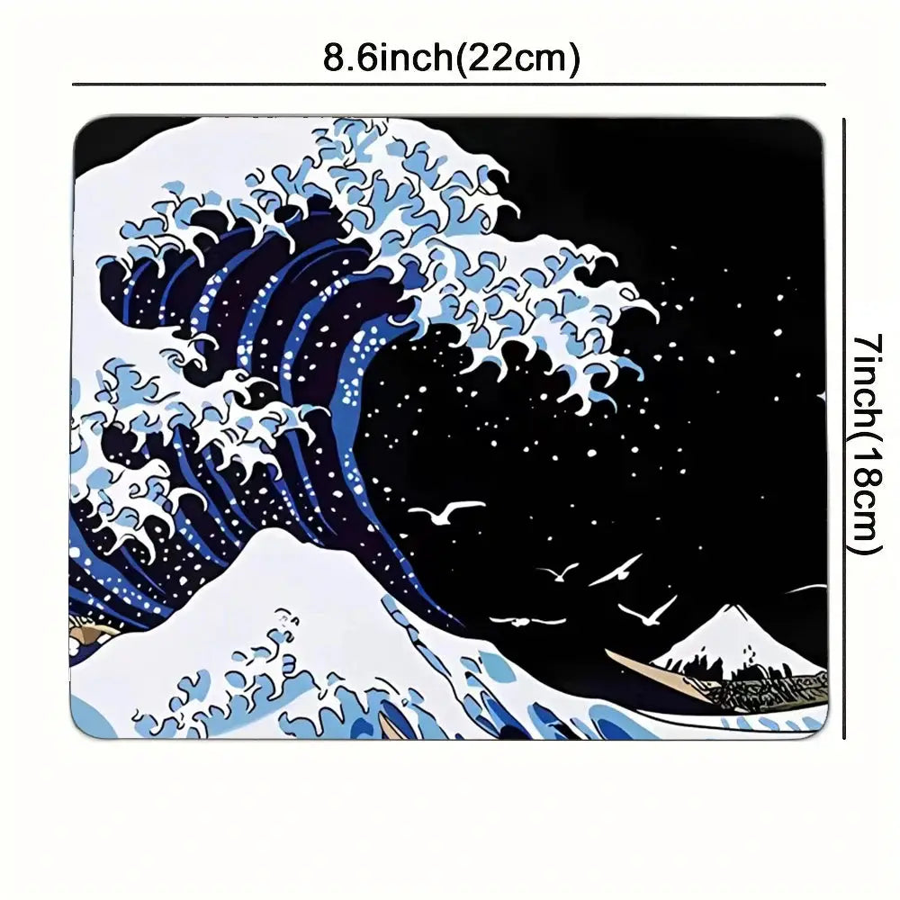 Large Desk Gaming Mouse Pad With Stitched Edges And Non Slip Rubber Base Extended Size For Precision