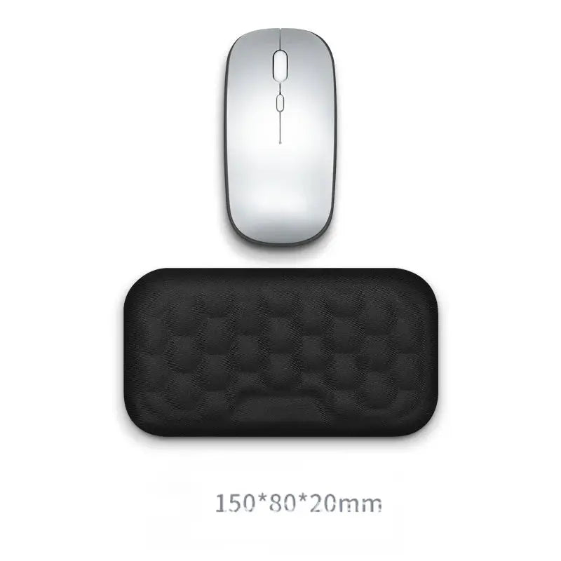 ComfyWrist Two In One Memory Foam Keyboard And Mouse Wrist Rest For Ergonomic Support And Better Posture