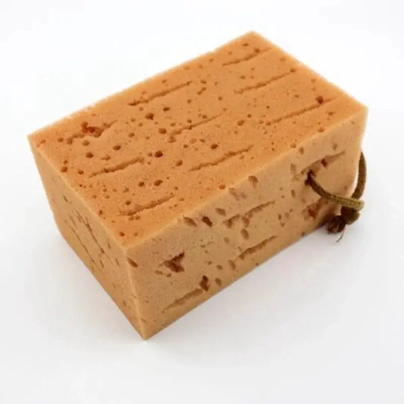 Large Honeycomb Car Wash Sponge Block For Cars And Motorcycles 17x11x9 Cm Cleaning Tool