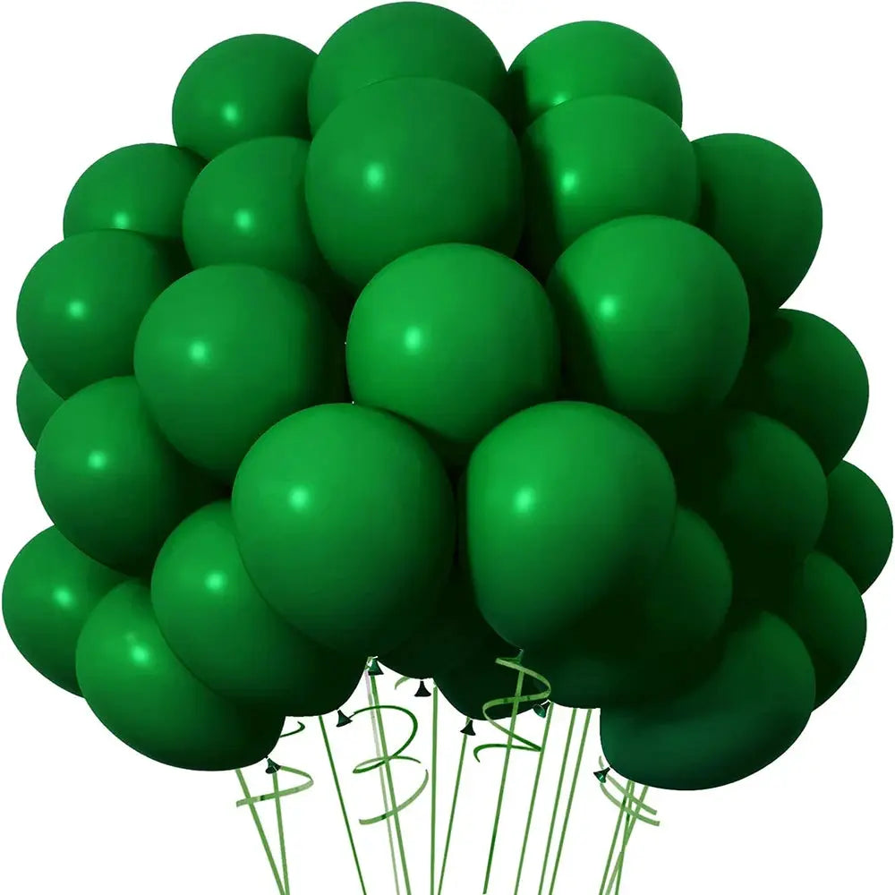 5 10 12 Inch Latex Balloons Baby Blue Red Green White Sand 10 20 30 Pcs Wedding Baby Shower Birthday Party Decor