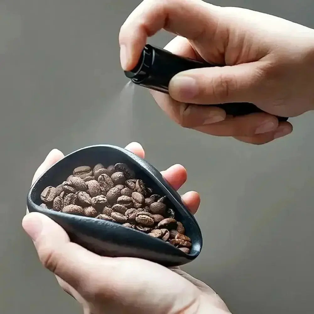 BrewMate 10ml Rotary Handheld Anti Static Coffee Bean Spray Bottle Reduces Static and Dust for Precise Grinding