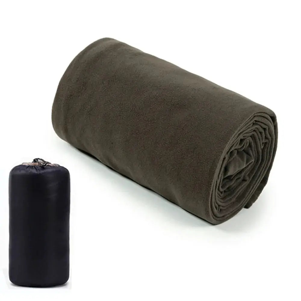 Ultra Light Fleece Sleeping Bag Liner For Adults Portable Warm Bedding For Camping And Travel