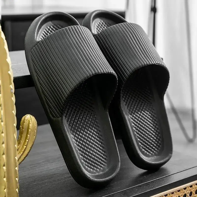 CloudStep Thick Platform Indoor Slippers For Women Non Slip EVA Soft Sole Comfort Lightweight Summer House Shoes