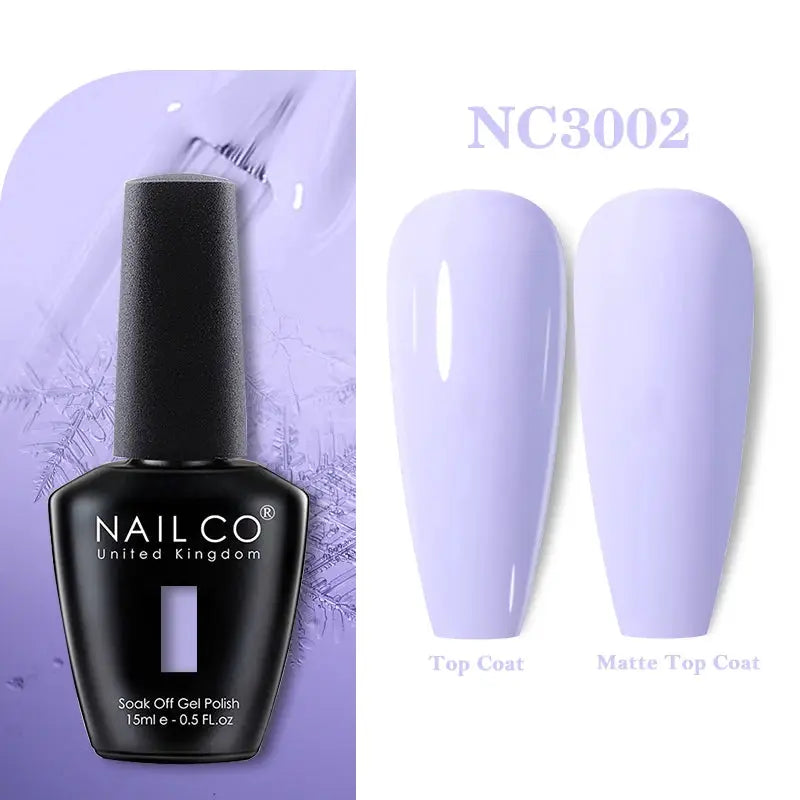 NAILCO 283 Colors Gel Nail Polish Kit Ultra Long Lasting UV Gel Varnish With 30 Day Shine